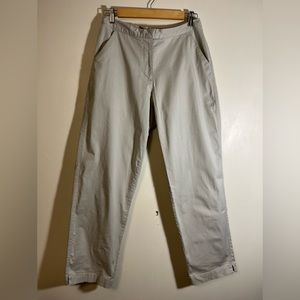 ADIDAS beige khaki trouser pants size 8